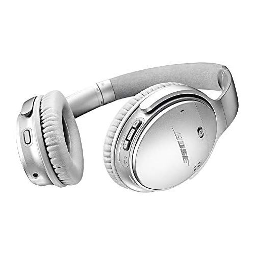 보스 Bose QuietComfort 35 II Wireless Bluetooth Headphones, Noise-Cancelling, with Alexa Voice Control -Silver