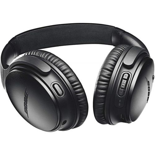 보스 [아마존베스트]Bose QuietComfort 35 II Wireless Bluetooth Headphones, Noise-Cancelling, with Alexa voice control - Black
