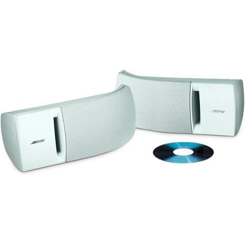 보스 [아마존베스트]Bose 161 speaker system (pair, white) - ideal for stereo or home theater use - 27028