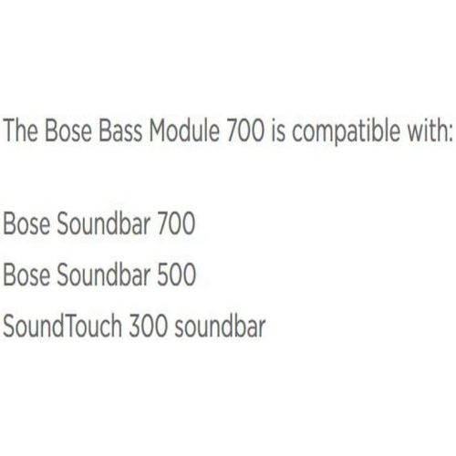 보스 [아마존베스트]Bose Bass Module 700 - White- Wireless, Compact Subwoofer