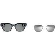 [아마존베스트]Bose Frames - Audio Sunglasses with Open Ear Headphones, Black, with Bluetooth Connectivity with a Mirrored Silver Replacement Lens