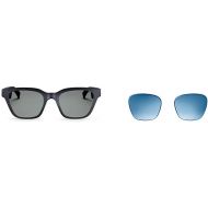 [아마존베스트]Bose Frames - Audio Sunglasses with Open Ear Headphones, Black, with Bluetooth Connectivity with a Gradient Blue Replacement Lens