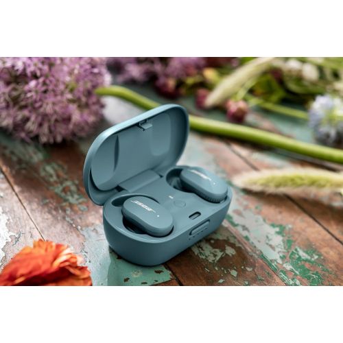 보스 Bose QuietComfort Noise Cancelling Earbuds ? True Wireless Earphones, Stone Blue, World Class Bluetooth Noise Cancelling Earbuds with Charging Case - Limited Edition