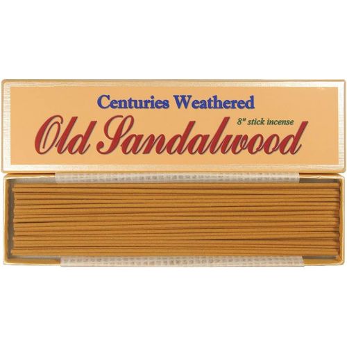 보스 인센스스틱 Bosen Incense Bosens Centuries Weathered Old Sandalwood 40+ Sticks Pack - 8 Stick Incense - 100% Natural - L007T40