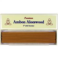 인센스스틱 Bosen Incense Premium Ambon Aloeswood - 8 Stick Incense - 100% Natural - FAM152S