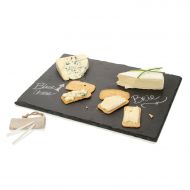 Boska Holland Slate Serving Cheese Board, Hand Cut Edge, 16 x 12, Pro Collection