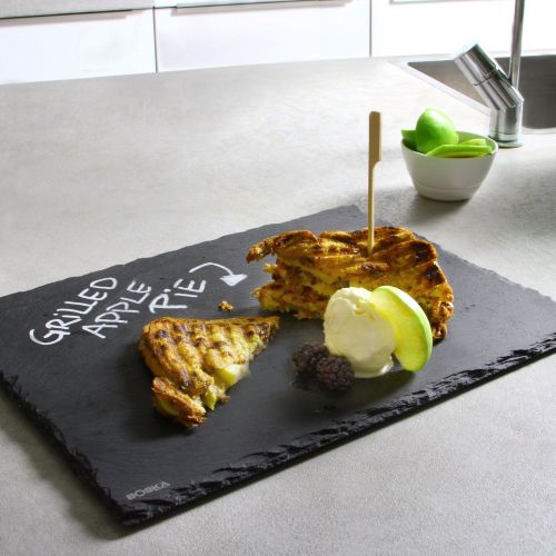  Boska Holland Slate Serving Cheese Board, Hand Cut Edge, 16 x 12, Pro Collection