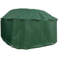 Bosmere Round Fire Pit Cover, 60 x 24, Green