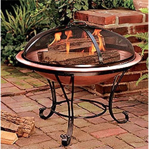  Bosmere Round Fire Pit Cover, 60 x 24, Green
