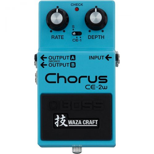  Boss},description:Launched in 1976, the CE-1 Chorus Ensemble was not only the world’s first chorus effect pedal, but also the very first BOSS pedal. Three years later, this inventi
