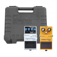 Boss},description:This BOSS effect pedal Players Pack includes the DS-1 Distortion Pedal, DD-3 Digital Delay Pedal, and BCB-30 Pedal board.From screaming loud to whisper soft, the