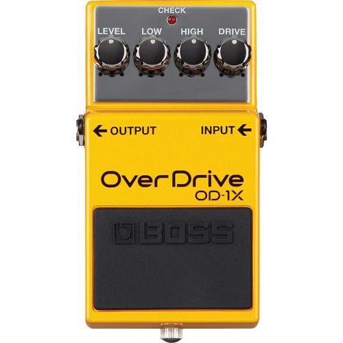  Boss},description:The OD-1X launches the famous BOSS overdrive into a modern era of expression, delivering an unmatched level of performance for guitarists with an ear for tone. Th