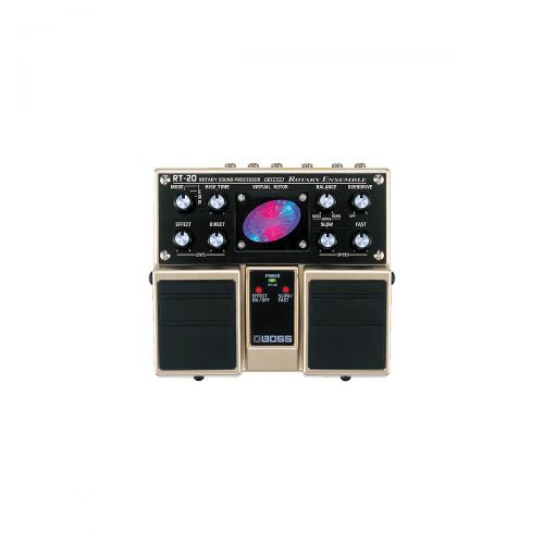  Boss},description:From the Beatles to Jeff Beck, Santana to Stevie Ray, many guitar greats have incorporated the rotary speaker into their rigs. With this in mind BOSS proudly pres