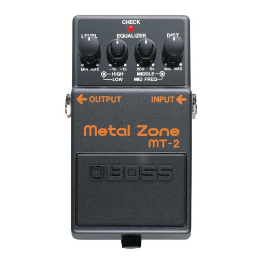  Boss MT-2 Metal Zone Effects Pedal with 1 Year Free Extended Warranty