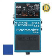 Boss PS-6 Harmonist 3-voice Guitar Harmony Effects Pedal with 1 Year Free Extended Warranty