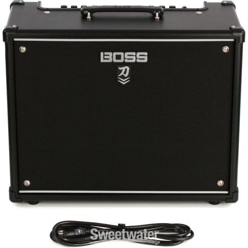  Boss Katana-100 MkII 1x12 inch 100-watt Combo Amp Essentials Bundle