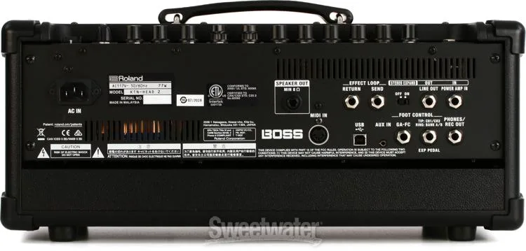  Boss Katana Head MkII 100-watt Guitar Amp Head Demo