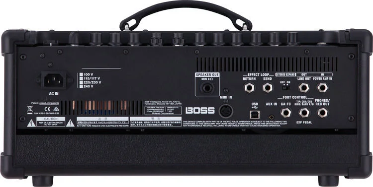  Boss Katana Head MkII 100-watt Guitar Amp Head Demo