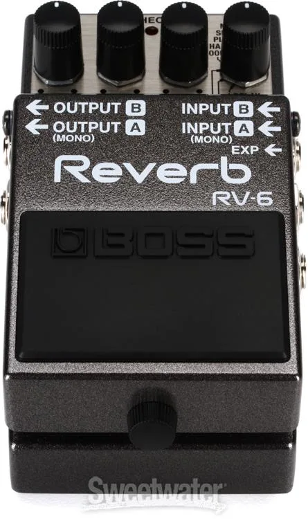  Boss RV-6 Digital Reverb Pedal