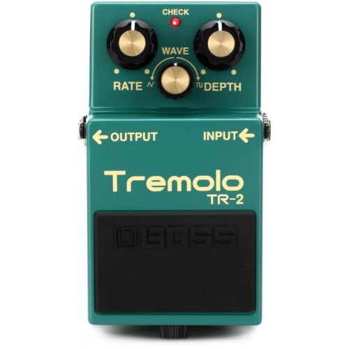  Boss TR-2 Tremolo Pedal with Patch Cables