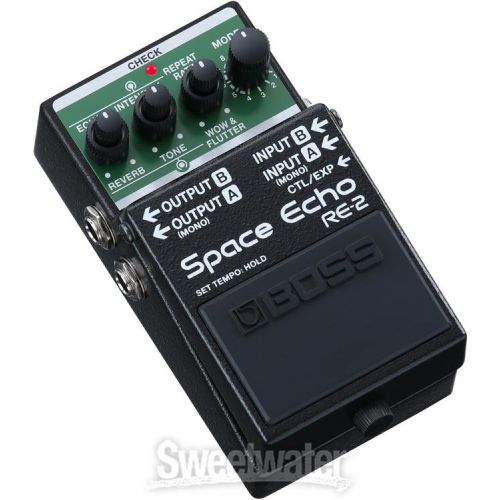  Boss RE-2 Space Echo Delay and Reverb Effects Pedal