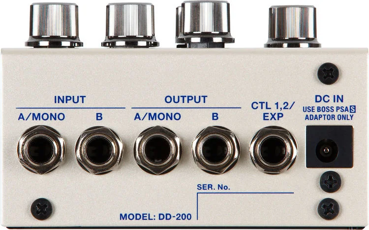  Boss DD-200 Digital Delay Pedal Demo