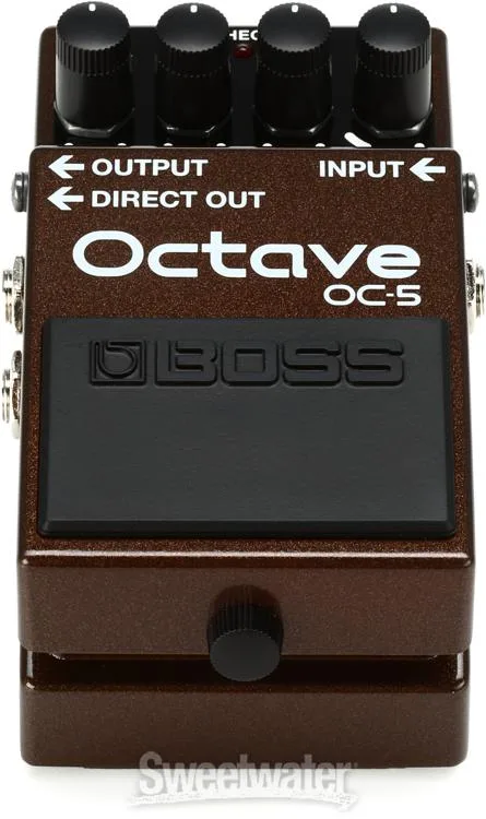  Boss OC-5 Polyphonic Guitar/Bass Octave Pedal Demo