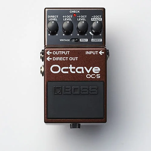  Boss OC-5 Polyphonic Guitar/Bass Octave Pedal Demo