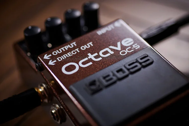  Boss OC-5 Polyphonic Guitar/Bass Octave Pedal Demo
