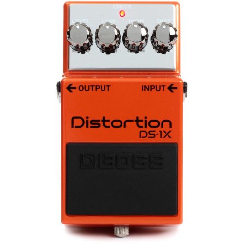  Boss DS-1X Distortion Pedal with Patch Cables