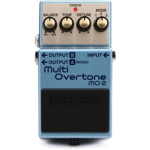  Boss MO-2 Multi Overtone Pedal with 3 Patch Cables