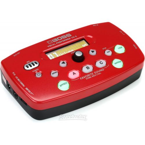  Boss VE-5 Vocal Performer - Red Demo