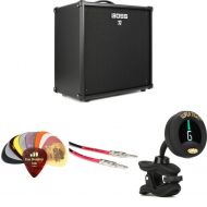 Boss Katana-110 Bass 1 x 10-inch 110-watt Combo Amp Essentials Bundle