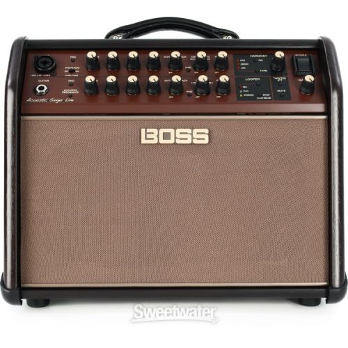  Boss Acoustic Singer Live 60-watt Bi-amp Acoustic Combo with FX Demo