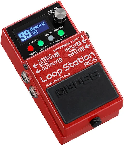  Boss RC-5 Loop Station Compact Phrase Recorder Pedal