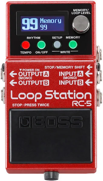  Boss RC-5 Loop Station Compact Phrase Recorder Pedal