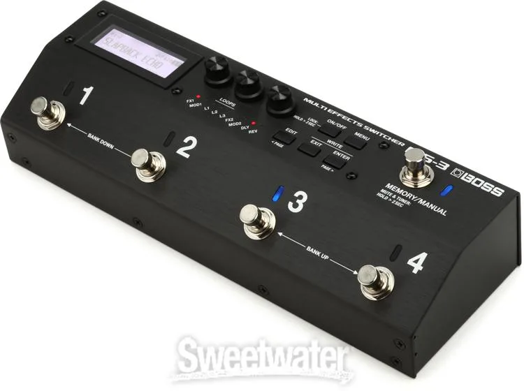  Boss MS-3 Multi Effects Switcher