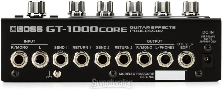  Boss GT-1000CORE Multi-effects Processor