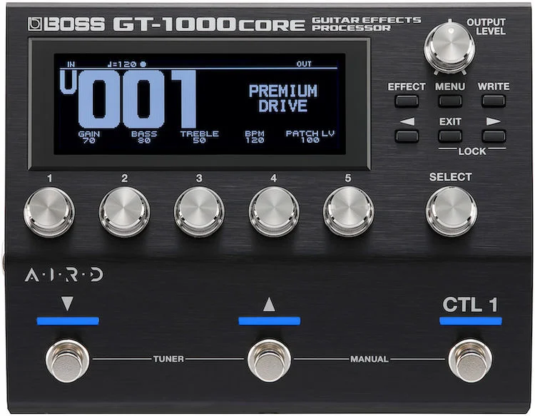  Boss GT-1000CORE Multi-effects Processor