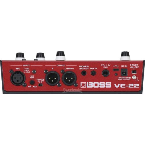  Boss VE-22 Vocal Effects and Looper Pedal Demo