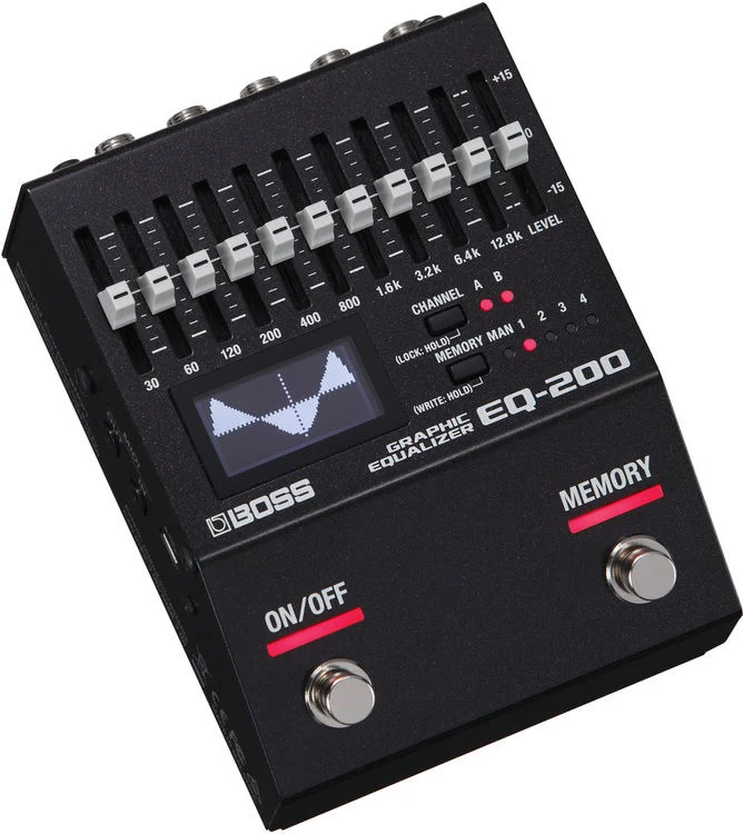  Boss EQ-200 Graphic Equalizer Pedal