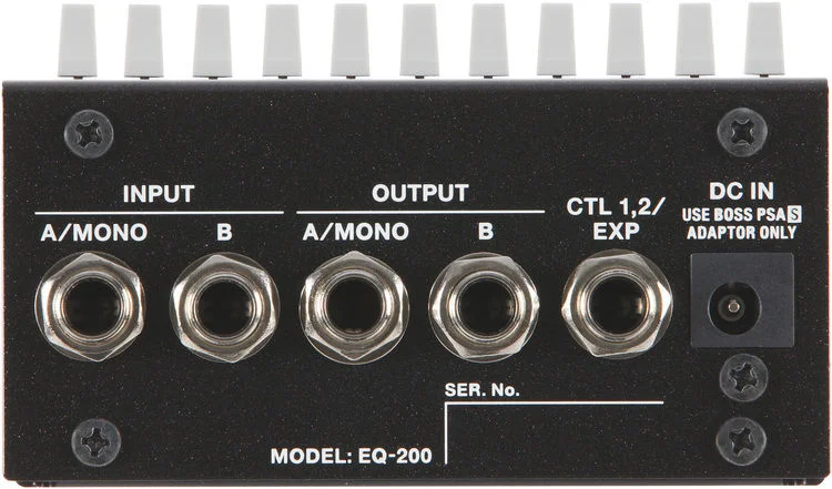  Boss EQ-200 Graphic Equalizer Pedal