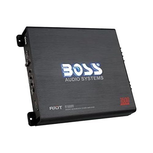  [아마존베스트]-Service-Informationen Boss Audio Riot R1600M 1600Watt Mono Block Class AB Amplifier