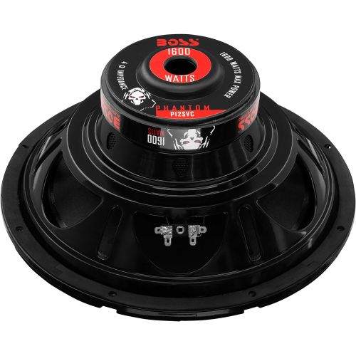  BOSS Audio P12SVC Phantom 12 Inch 1600 Watt Subwoofer