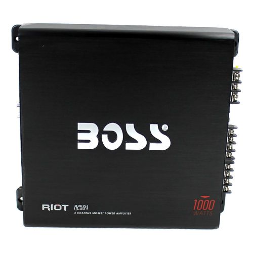  Boss Audio 1000 Watt 4 Channel Car Audio Power Stereo Amplifier + Remote | R2504