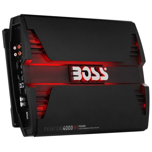  Boss Audio PD4000 4000W Monoblock D Car Audio Amplifier Power LED Amp w Remote