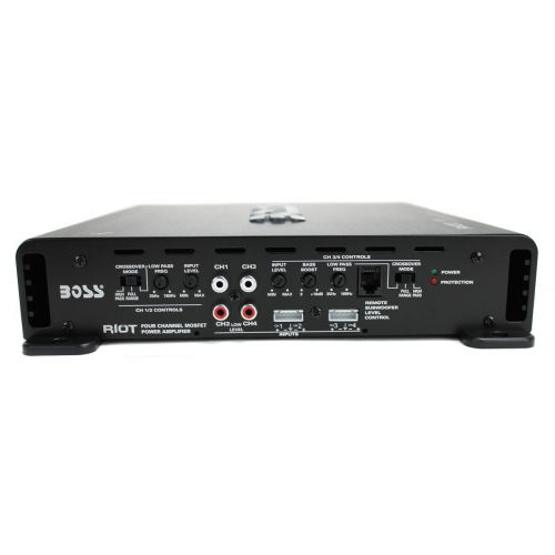  Boss Audio Boss R3004 Riot MOSFET 1200W 4-Channel Power Amplifier