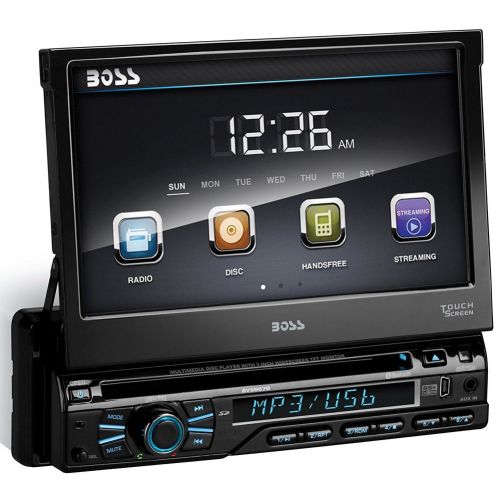  Boss Audio BV9979B Single-DIN DVD/CD Receiver with 7 Digital TFT Monitor and Bluetooth