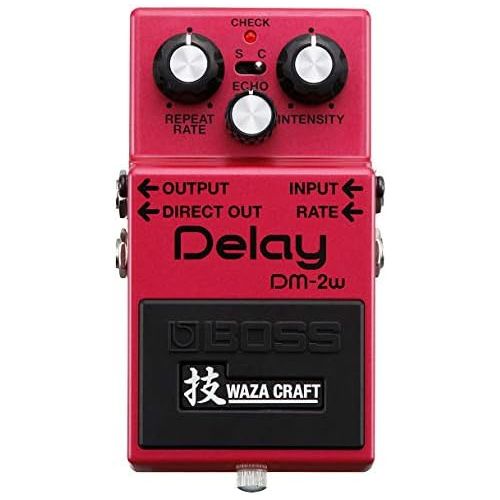  [아마존베스트]Boss Guitar Equipment Boss DM-2w Delay Waza Edition Effect Device + Keepdrum 9V Power Supply Unit