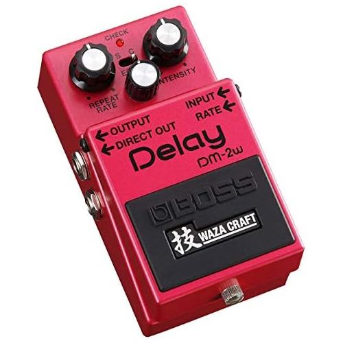  [아마존베스트]Boss Guitar Equipment Boss DM-2w Delay Waza Edition Effect Device + Keepdrum 9V Power Supply Unit